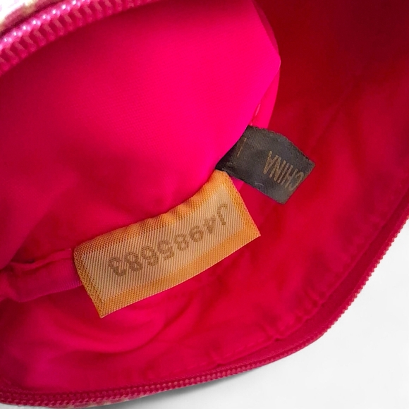 Dooney & Bourke Quilted Double Zip Crossbody – Pink Swirl Logo - Picture 11 of 13